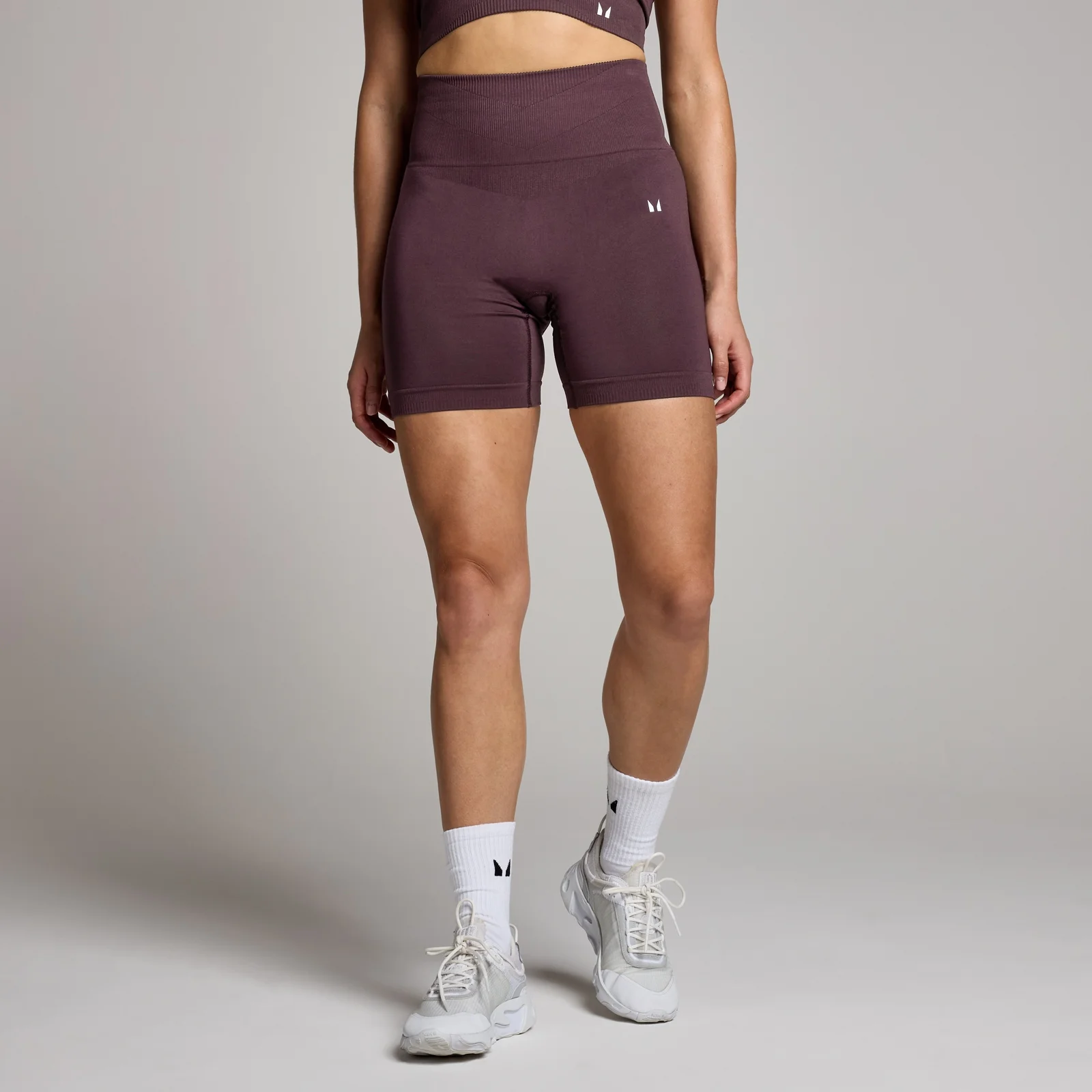 MP Women's Tempo Seamless Scrunch Shorts - Fudge - XL Bilde 1
