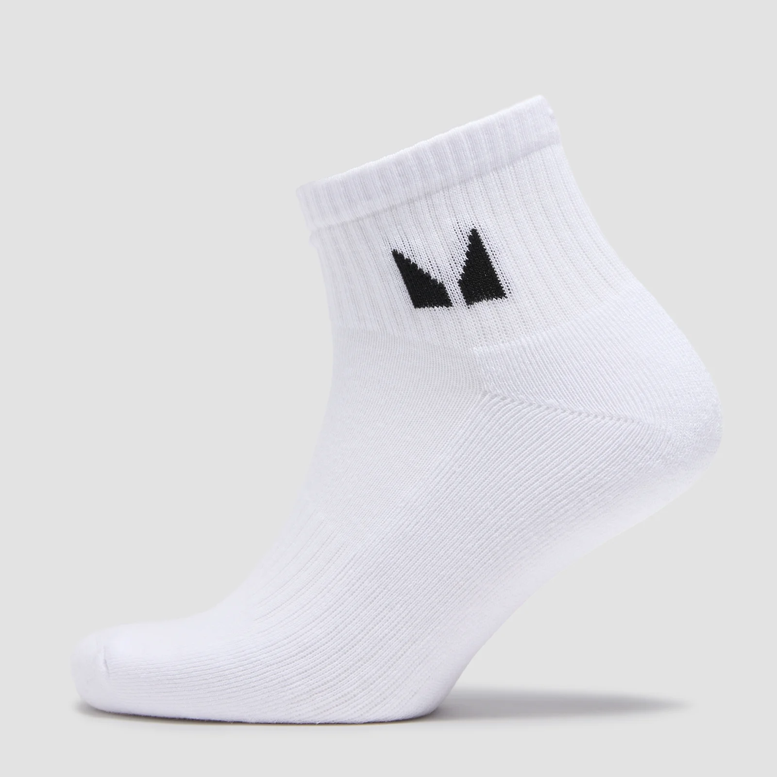 MP Unisex Ankle Socks (3 Pack) - White - UK 2-5 Bilde 1