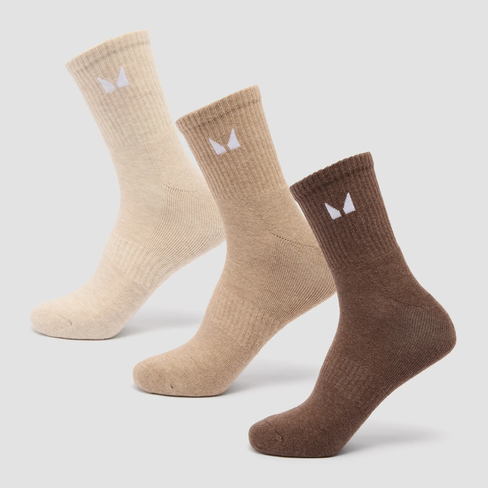 MP Unisex Crew Socks (3 Pack) - Neutral - UK 6-8 Bilde 1