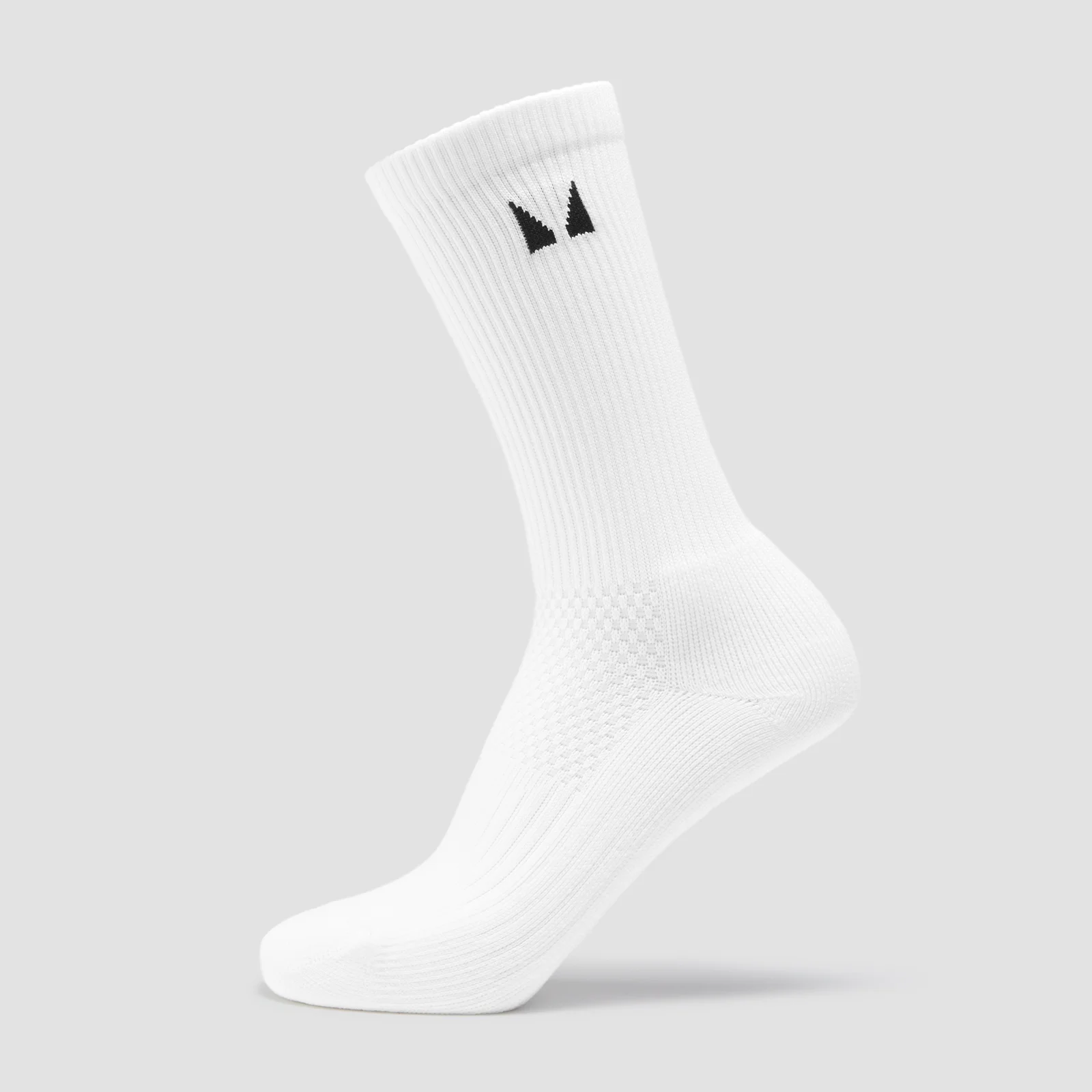 MP Running Socks - White - UK 6-8 Bilde 1