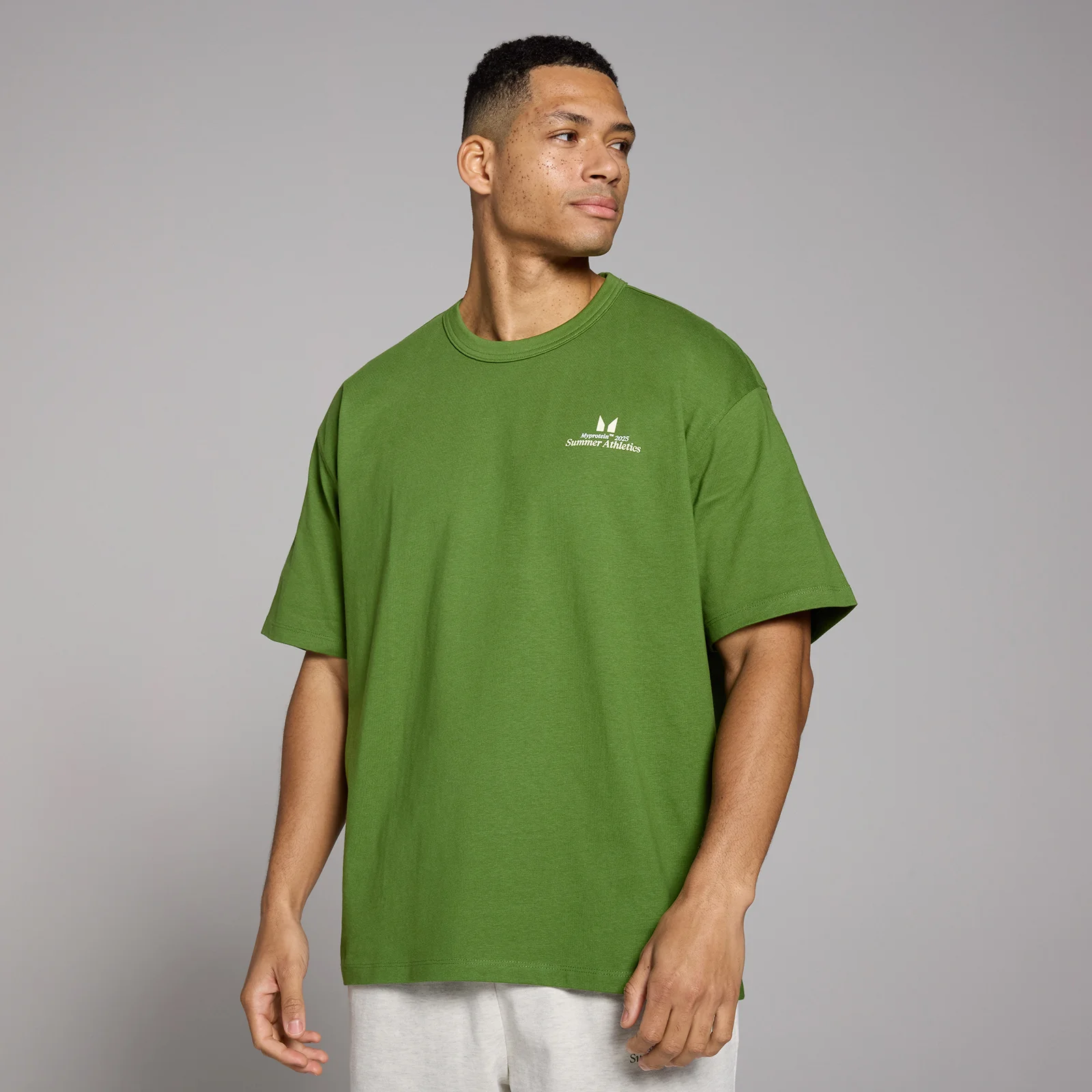 MP Retro Graphic T-Shirt - Dark Pine - XXS-XS Bilde 1