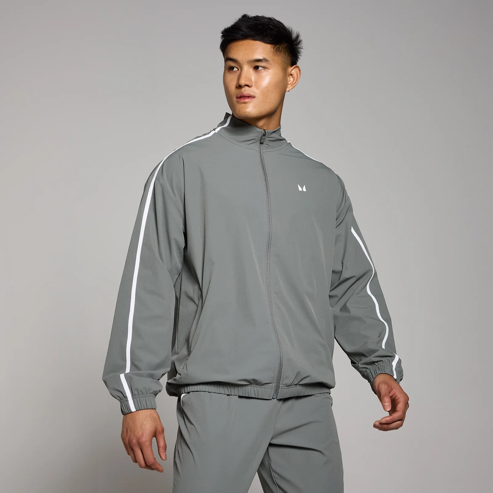 MP Men's Tempo Binding Woven Jacket - Rock - XS Bilde 1