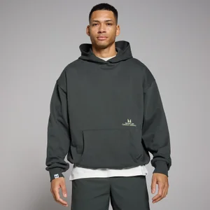 MP Lifestyle Retro Graphic Hoodie - Washed Black - Size XXS-XS