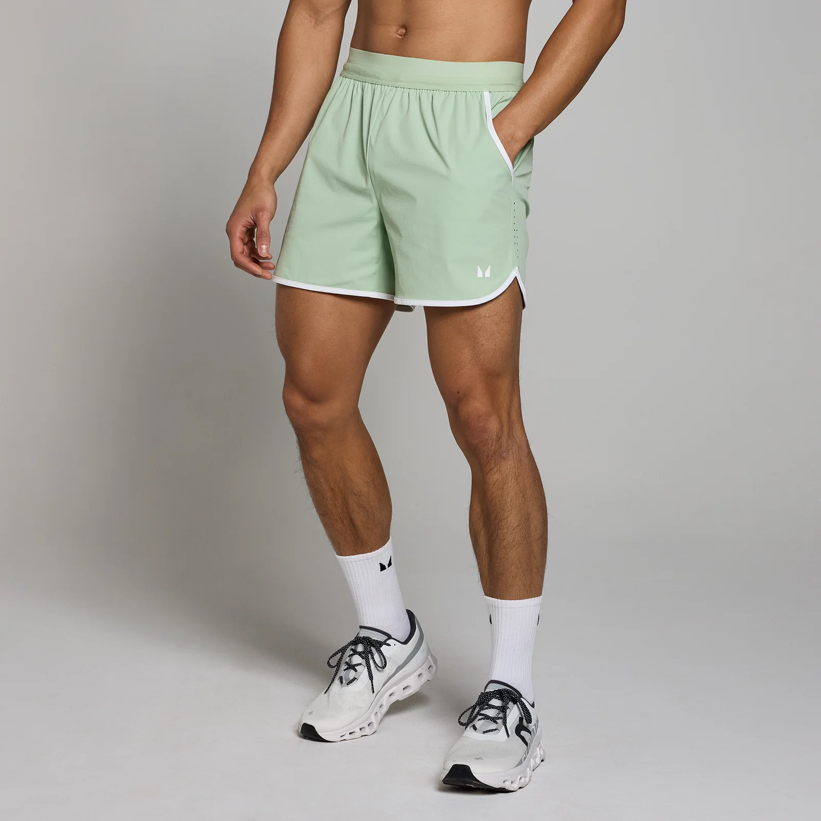 MP Men's Tempo Binding 5" Shorts - Frost Green - XL Bilde 1