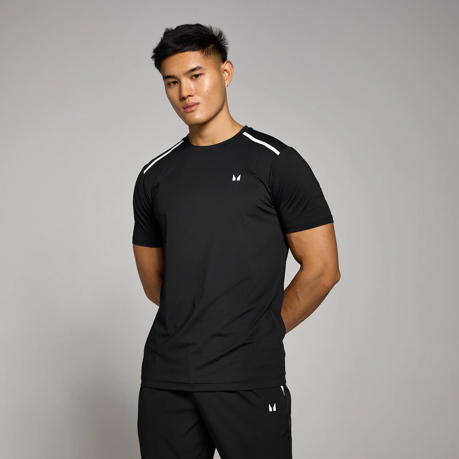 MP Men's Tempo Binding T-Shirt - Black - XXXL Bilde 1