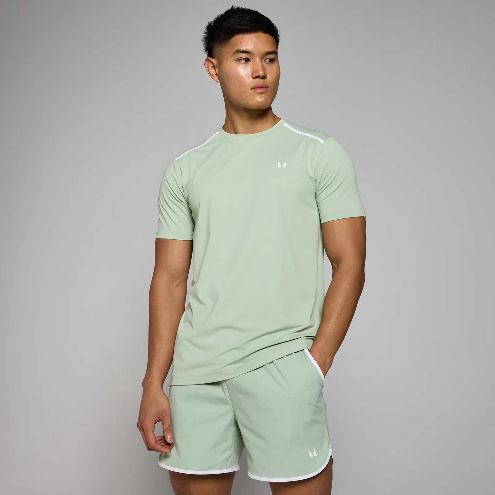 MP Men's Tempo Binding T-Shirt - Frost Green - XXL Bilde 1