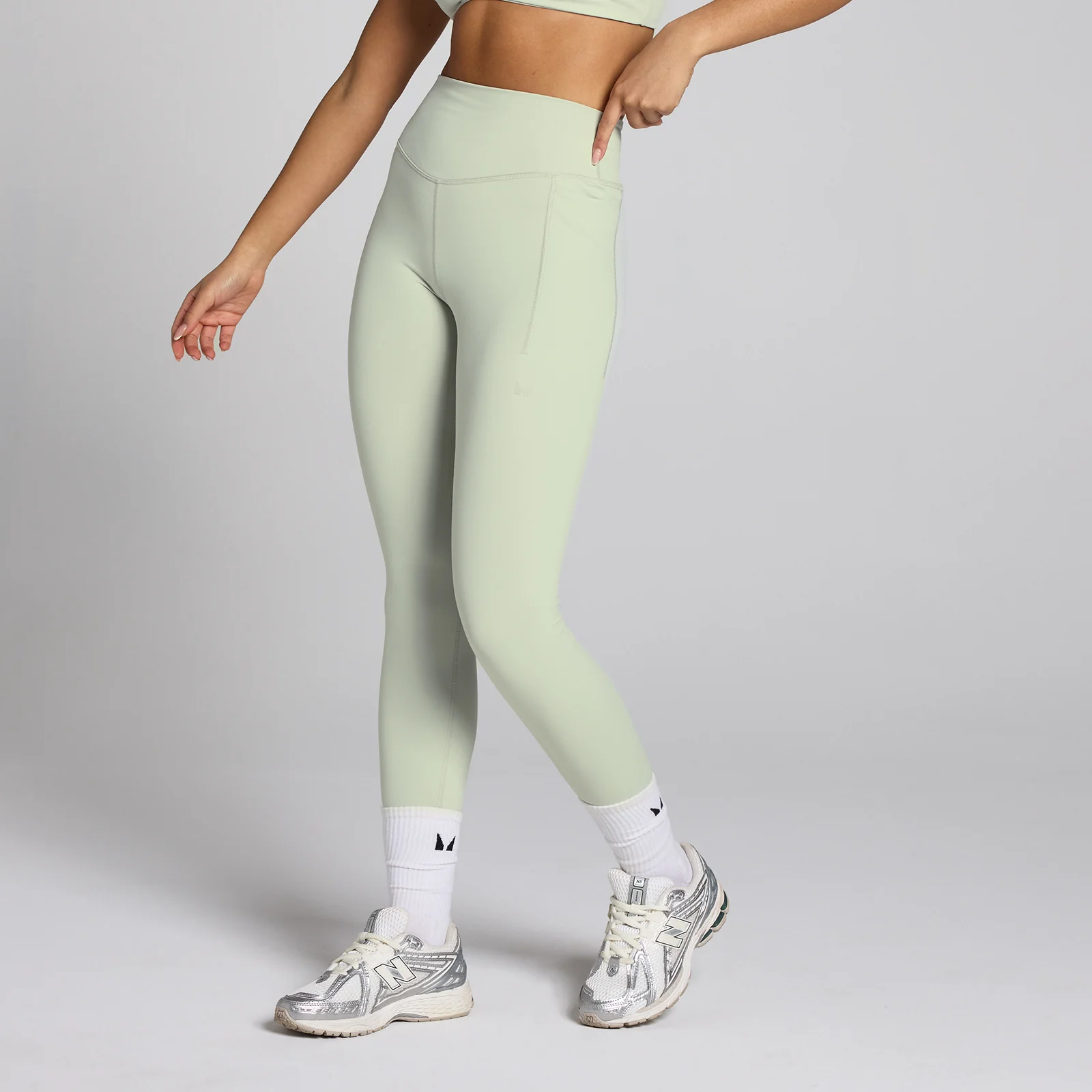 MP Women's Lifestyle Training Leggings - Mineral Green - XL Bilde 1