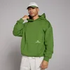MP Retro Graphic Oversized Hoodie - Dark Pine