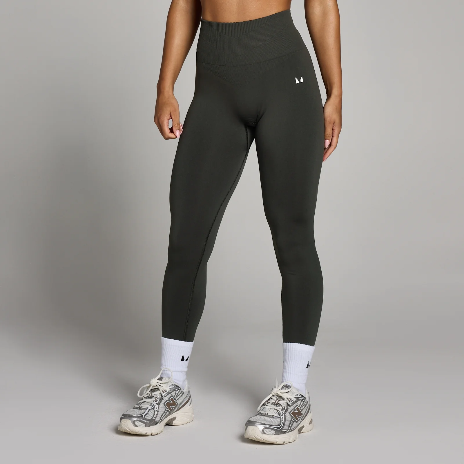 MP Women's Tempo Seamless Leggings - Night Grey - S Bilde 1