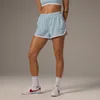 MP Women's Contrast Track Drawstring Shorts - Light Aqua