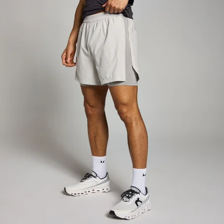 MP Men's Velocity Ultra 5" 2-in-1 Shorts - Chrome