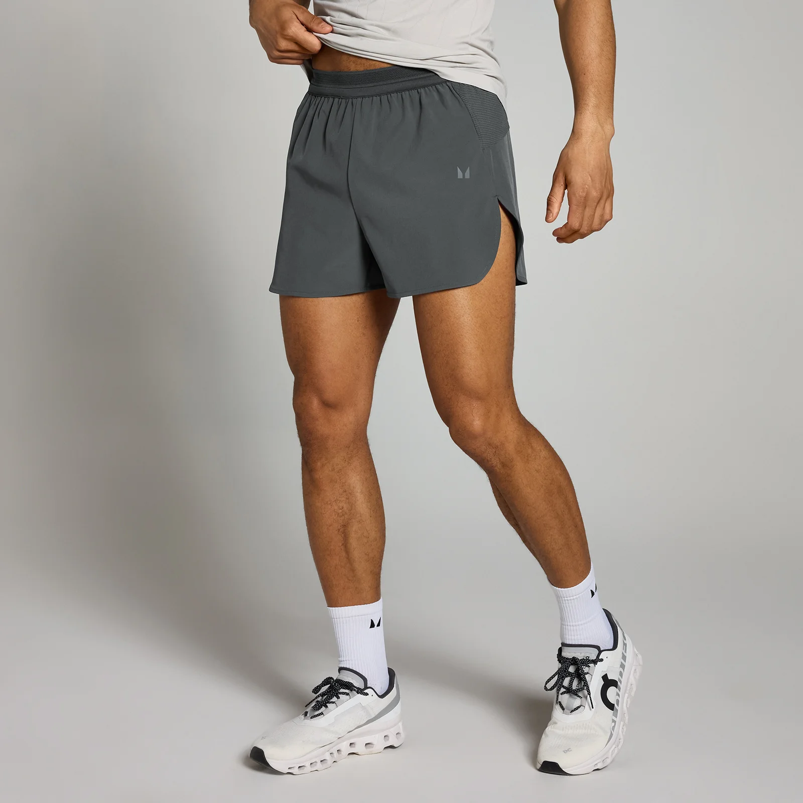 MP Men's Velocity Ultra 3" Short - Dark Grey - XS Bilde 1