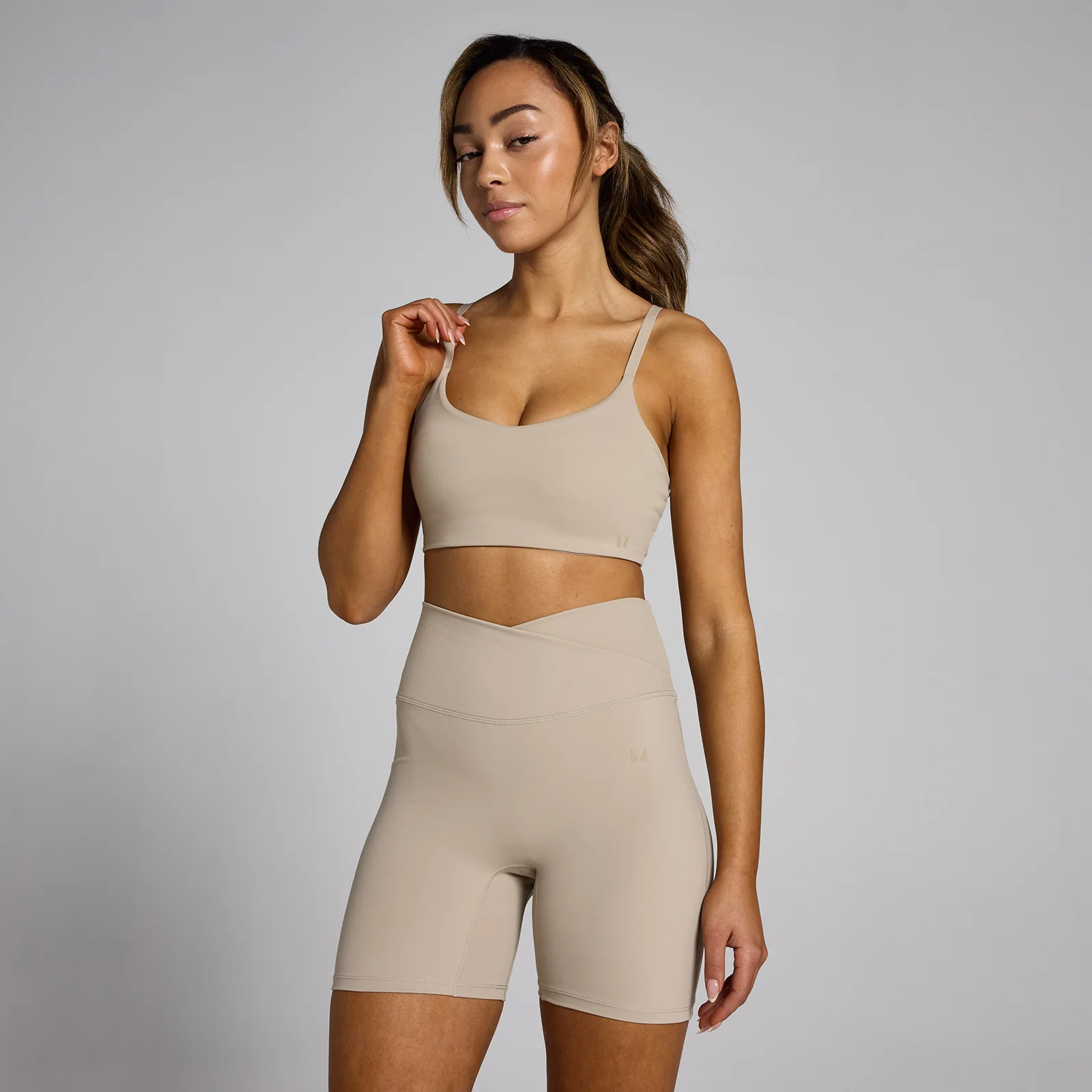 MP Women's Tempo Sports Bra - Cashmere - L Bilde 1