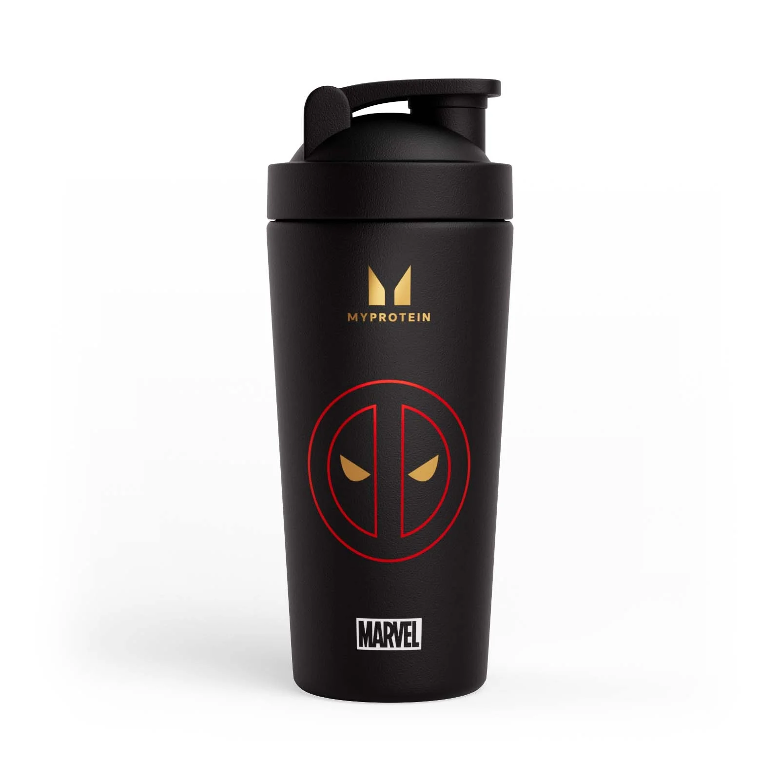 Myprotein Deadpool Metal Shaker - Black Bilde 1
