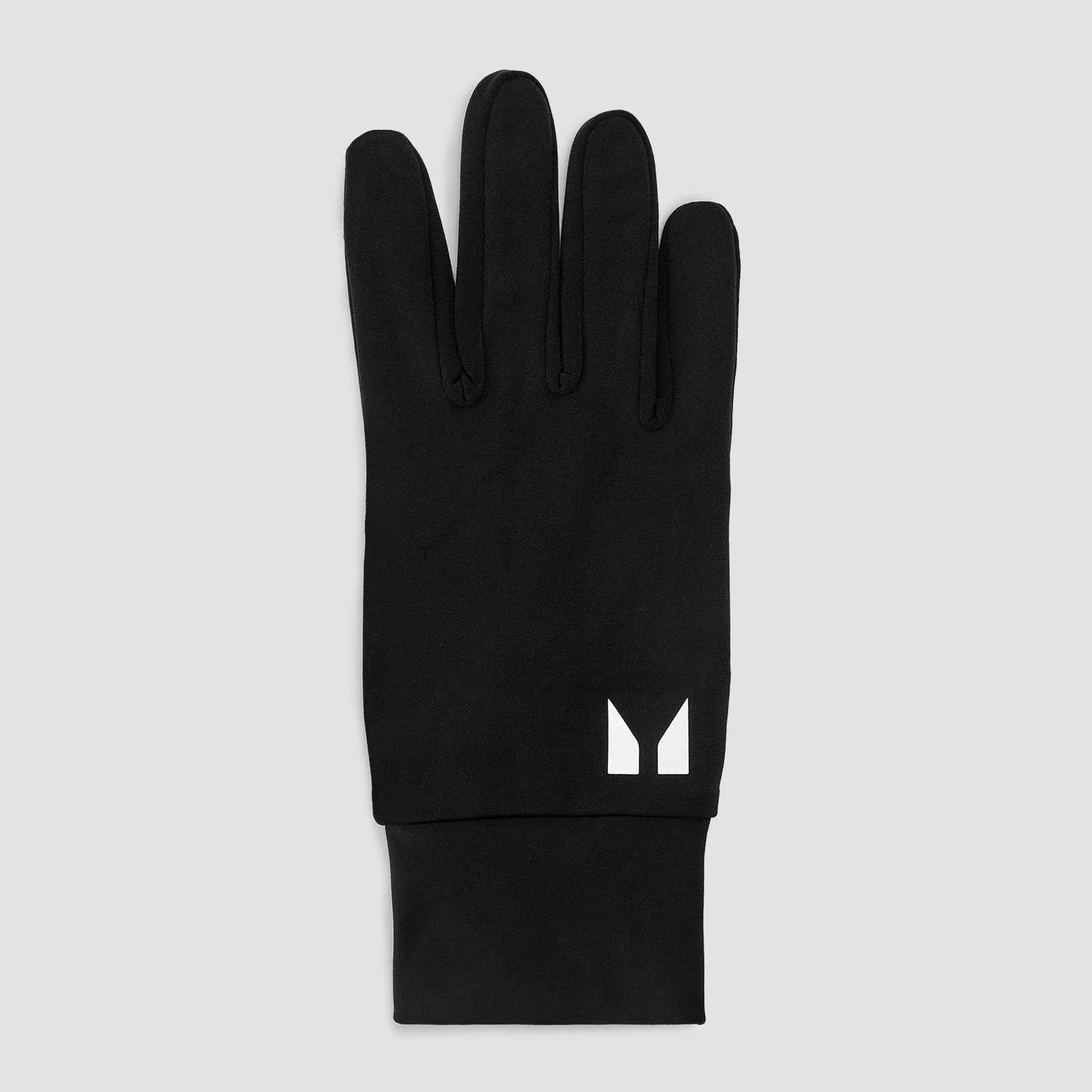 MP Reflective Running Gloves - Black - M - Sort Bilde 1