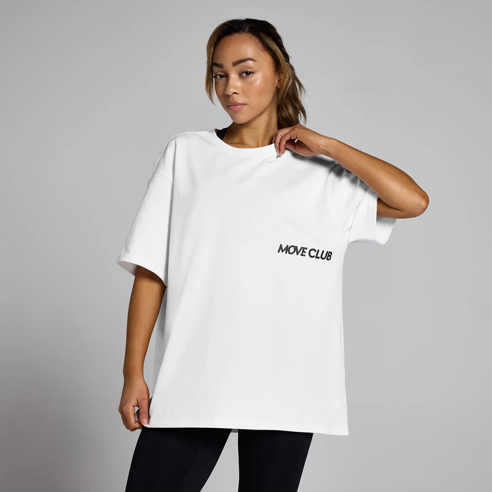 MP Unisex Move Club T-Shirt - White - S-M Bilde 1