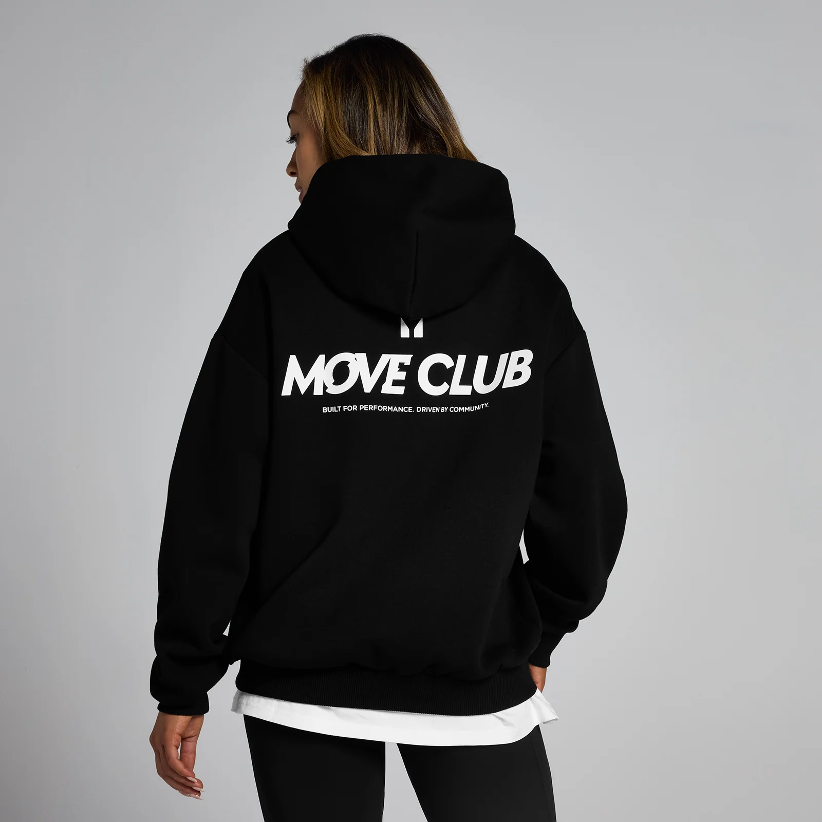 MP Unisex Move Club Hoodie - Black - XXL-XXXL Bilde 1