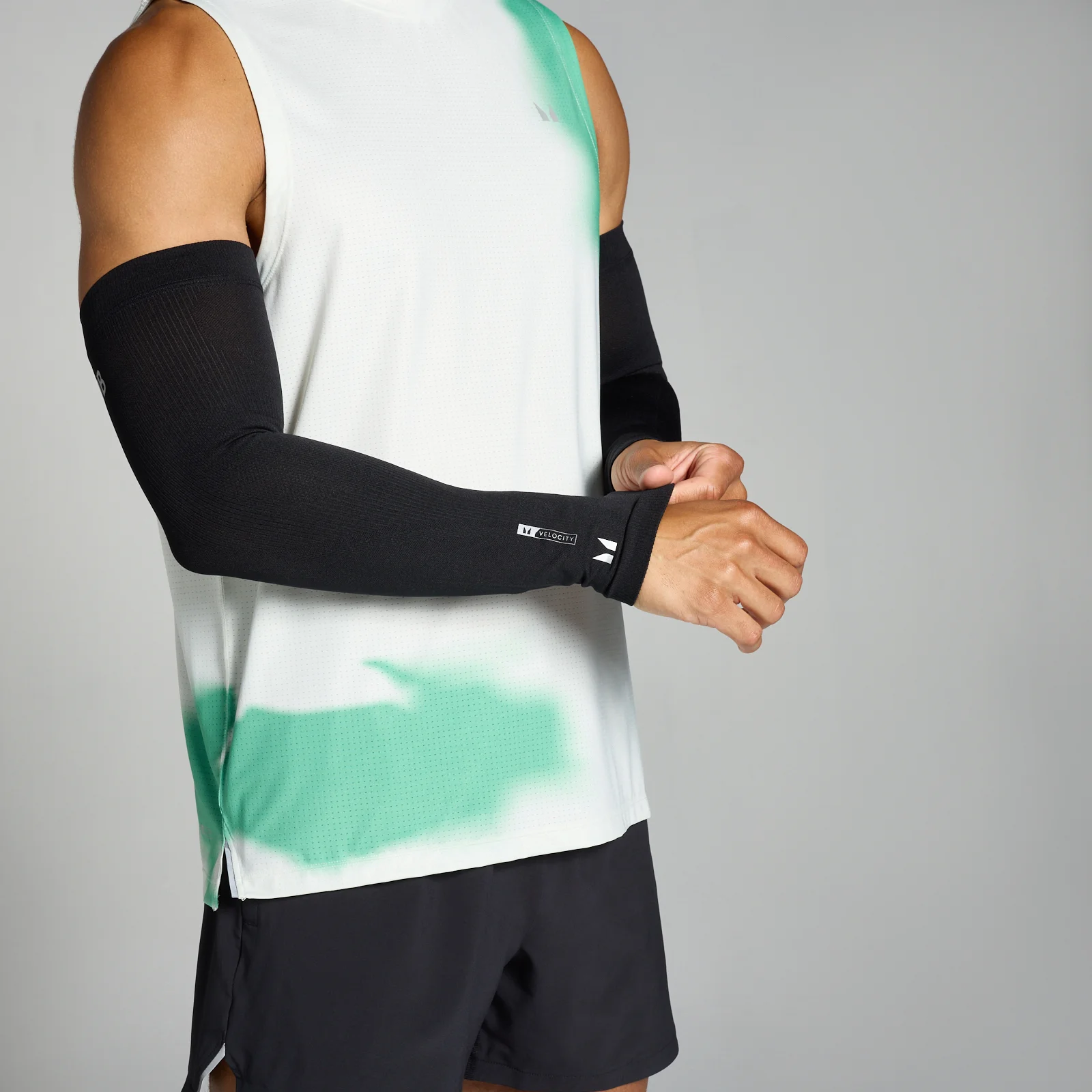 MP Reflective Arm Sleeve - Black - S/M Bilde 1