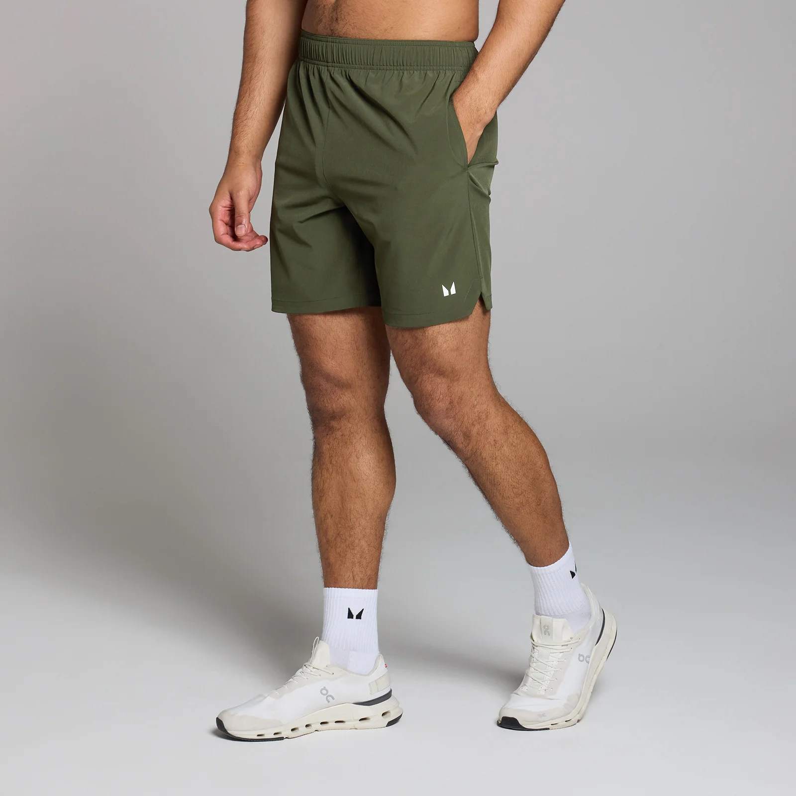 MP Men's Active Woven 7" Shorts - Dark Khaki - XL Bilde 1