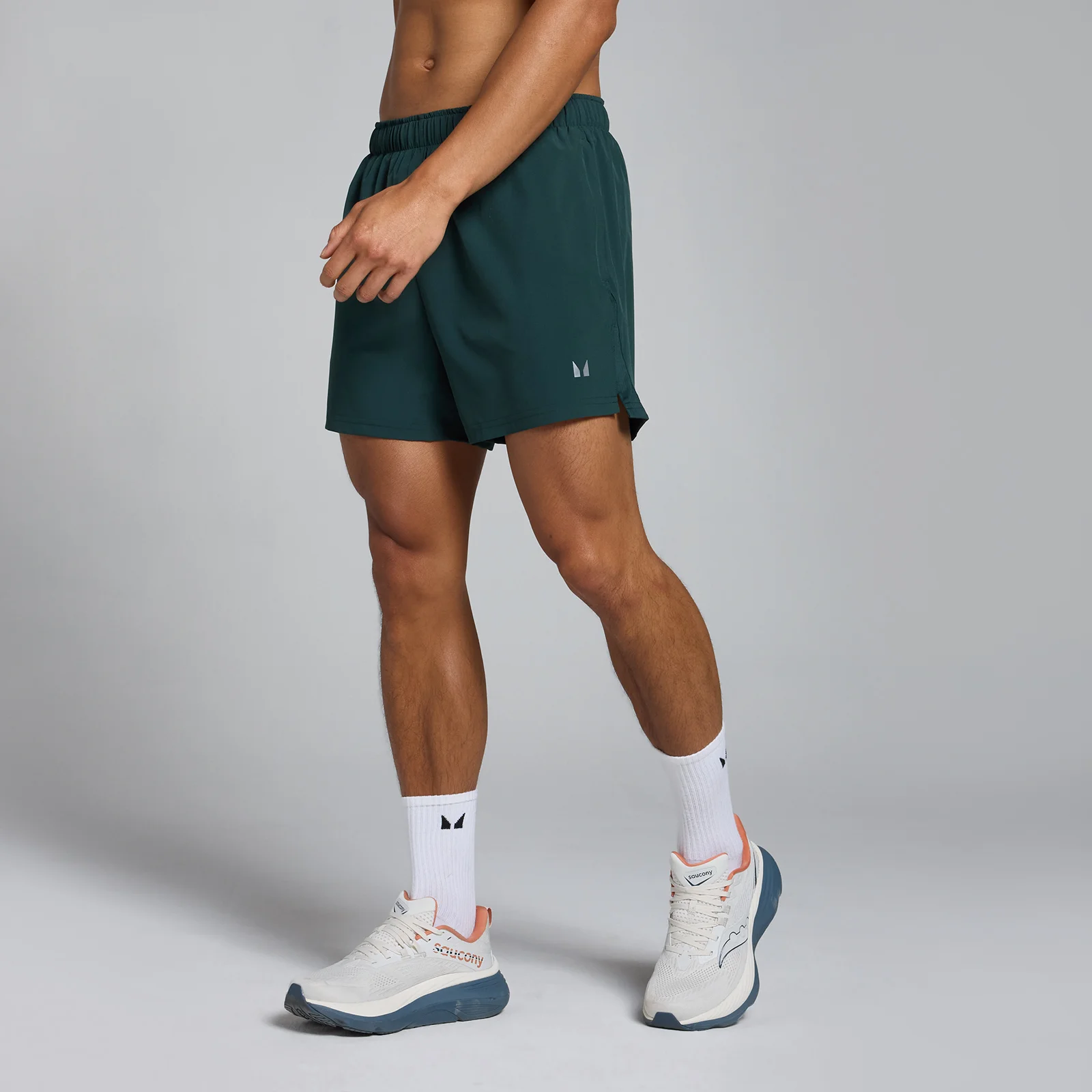 MP Men's Tempo 5" Shorts - Deep Green - XS Bilde 1