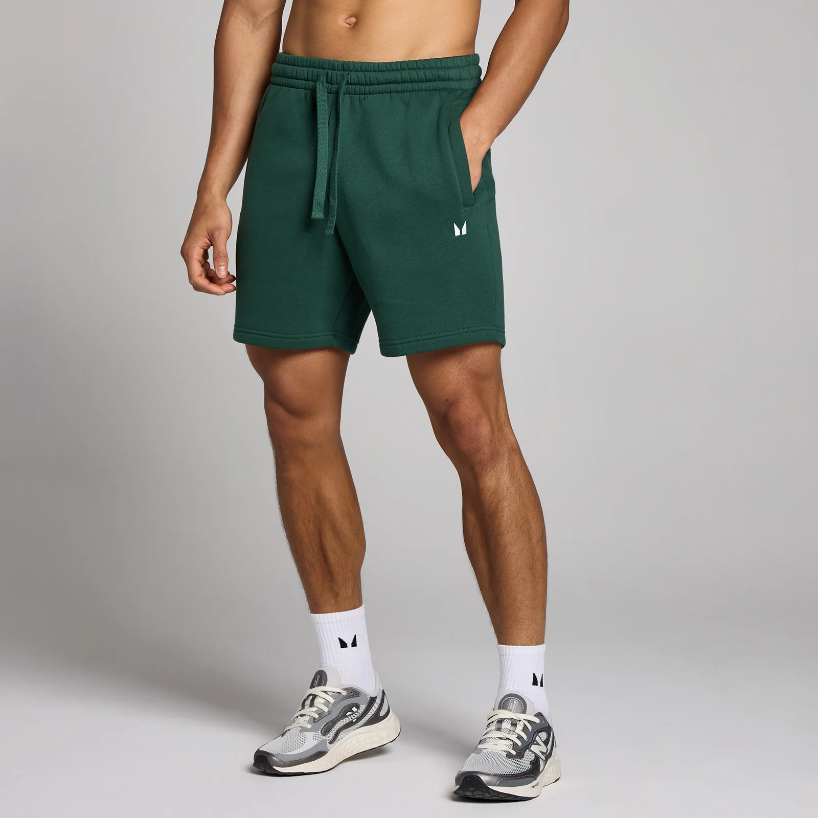 MP Men's Rest Day Sweatshorts - Racing Green - XS Bilde 1