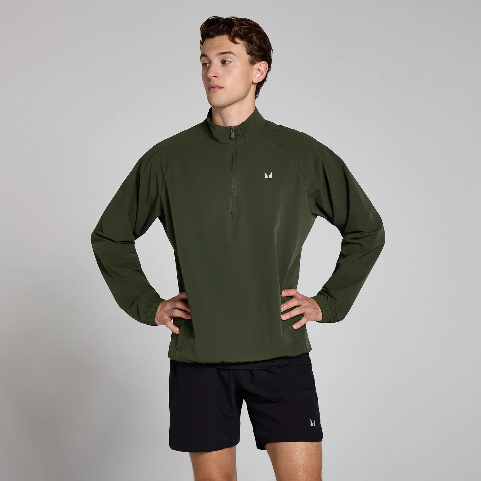 MP Men's Velocity Windbreaker - Forest Green - XS Bilde 1