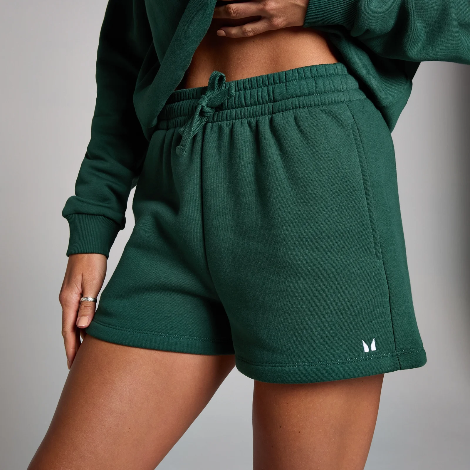 MP Women's Basics Sweatshorts - Racing Green - L Bilde 1