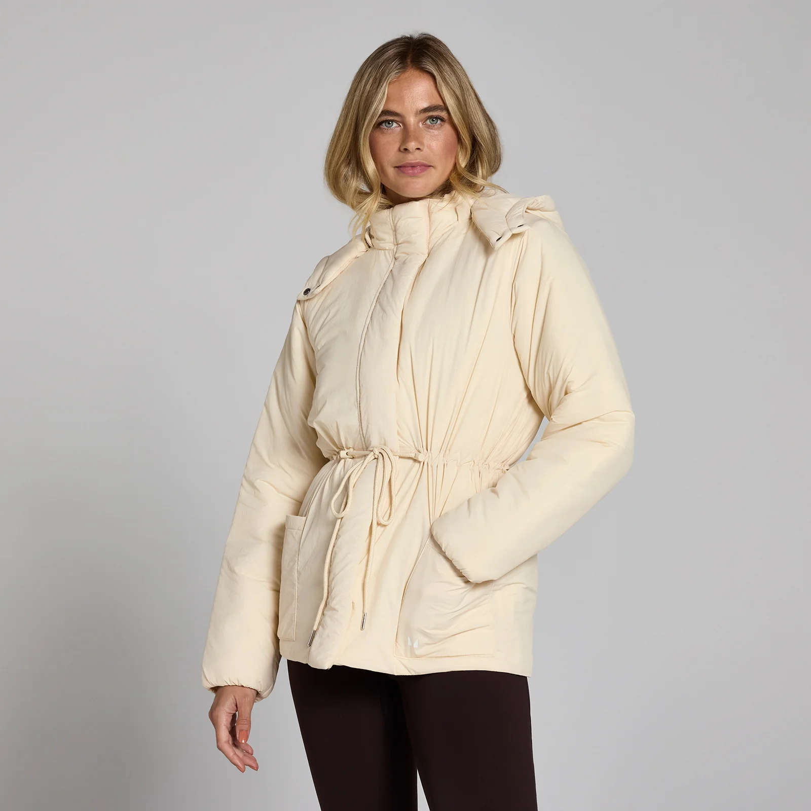 MP Women's Adjustable Waist Short Jacket - Soft Cream - S Bilde 1