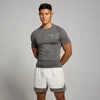 MP Men's Tempo Pillar Graphic Seamless Short Sleeve T-Shirt - Iron Grey