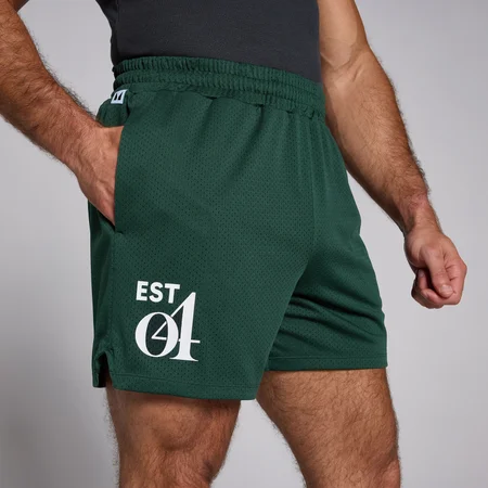 MP Men's Origin Mesh Shorts - Dark Emerald
