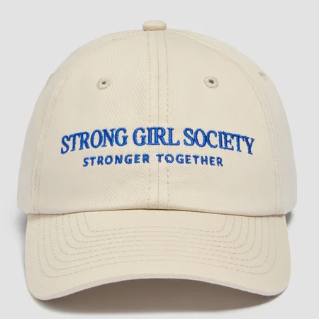 MP Strong Girl Society Cap - Ecru