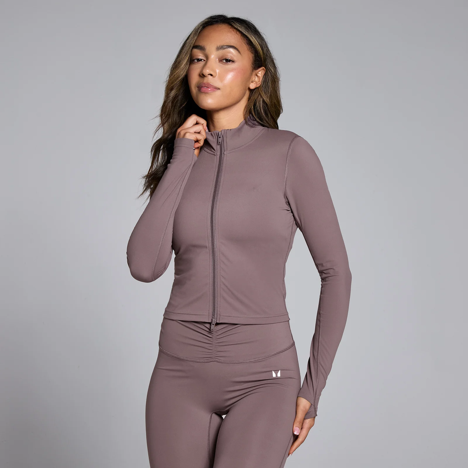 MP Women's Tempo Cropped Jacket - Mocha - XS Bilde 1