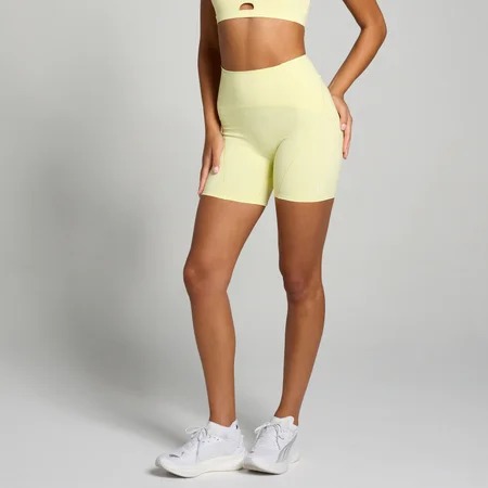 MP Women's Tempo Ultra Curved Seam Shorts - Lemon