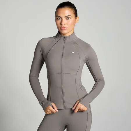 MP Women's Tempo Ultra Curved Seam Jacket - Dark Truffle