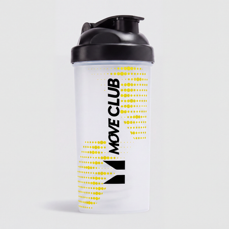 MP Move Club Plastic Shaker - Clear/Yellow