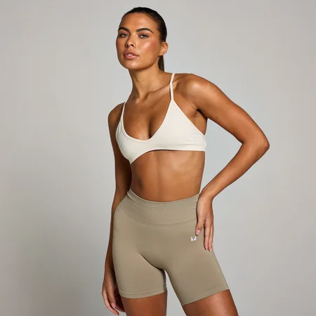 MP Women's Seamless Micro Bralette - Bone