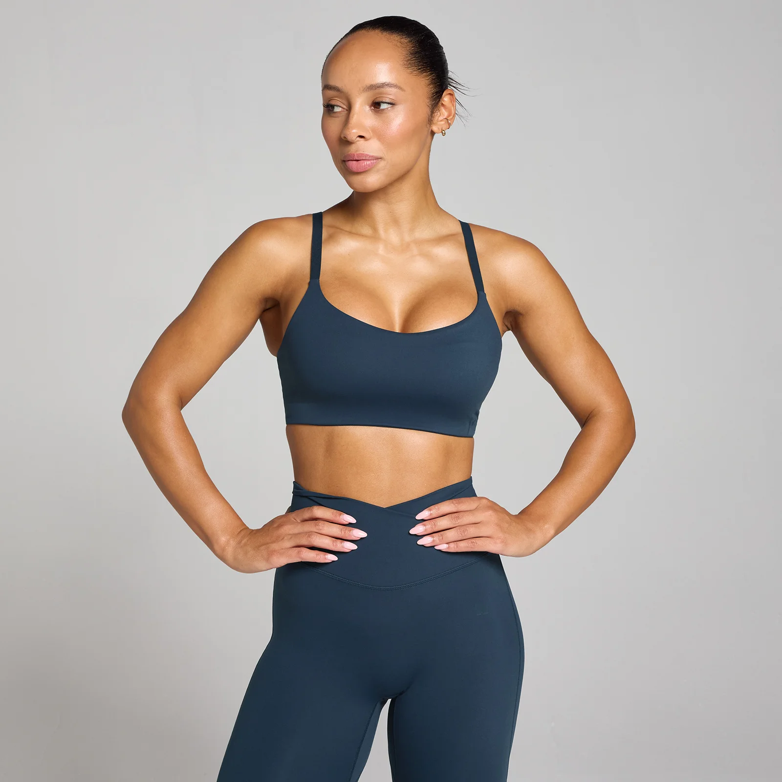 MP Women's Tempo Sports Bra - Dark Sapphire - XS Bilde 1