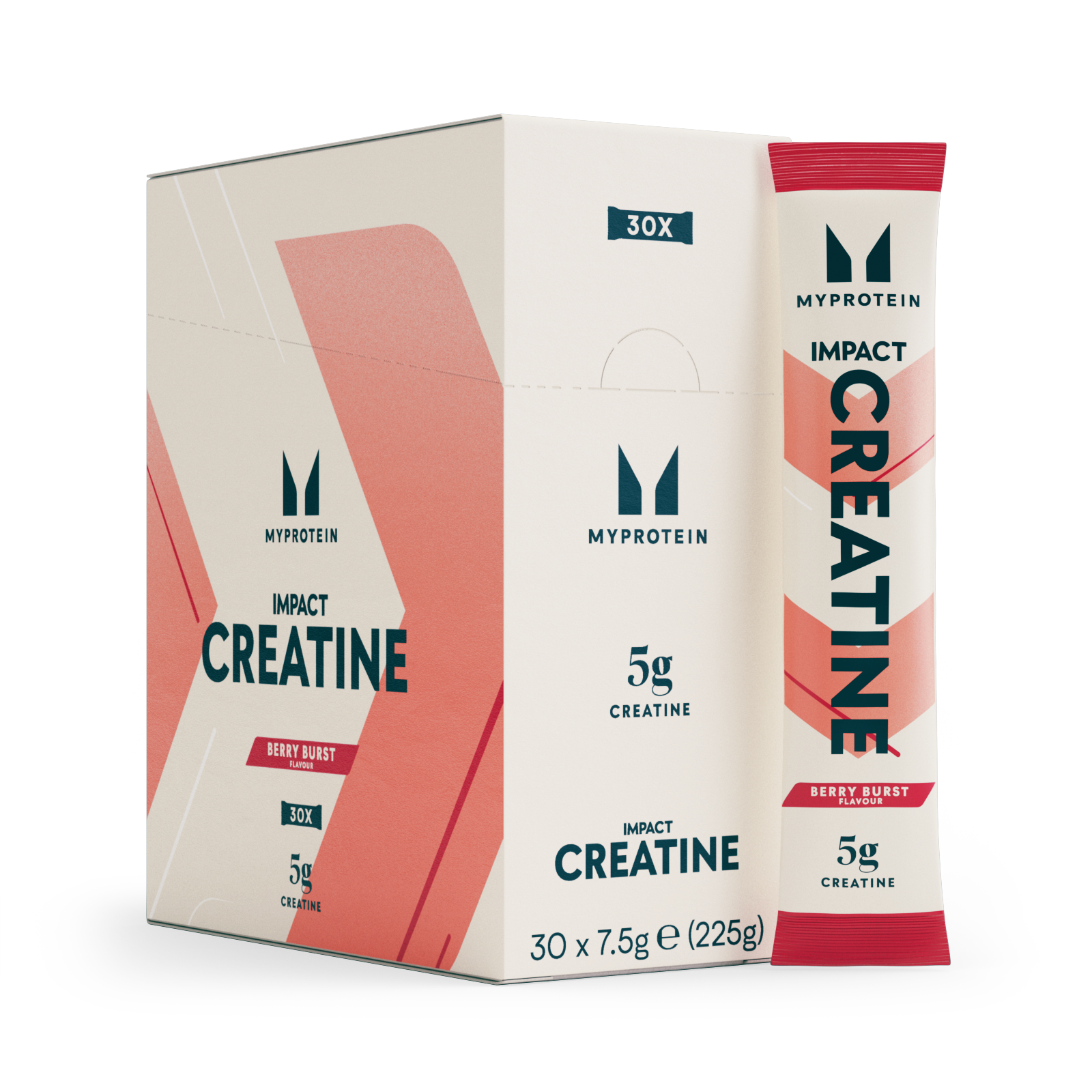 Myprotein, Impact Creatine Stick Packs, 6g (Boxes) - 20servings - Bær Bilde 1