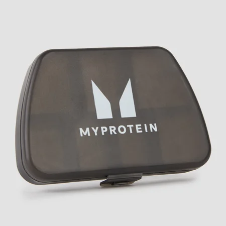 Myprotein Pill Box 7 Compartments - Black