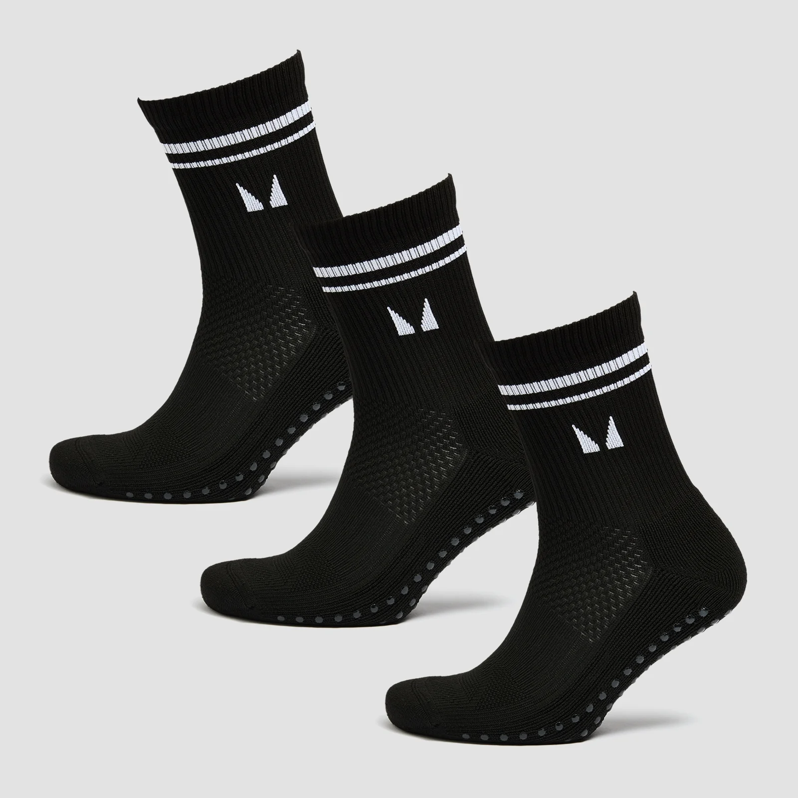 MP Pilates Socks (3 pack) - Black - UK 12-14 Bilde 1