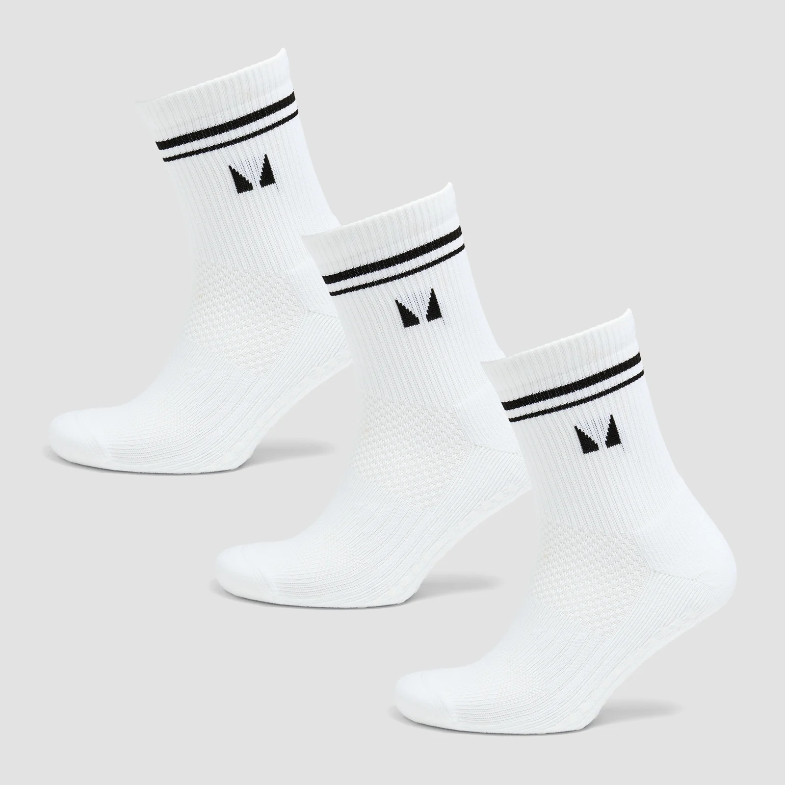 MP Pilates Socks (3 pack) - White - UK 2-5 Bilde 1