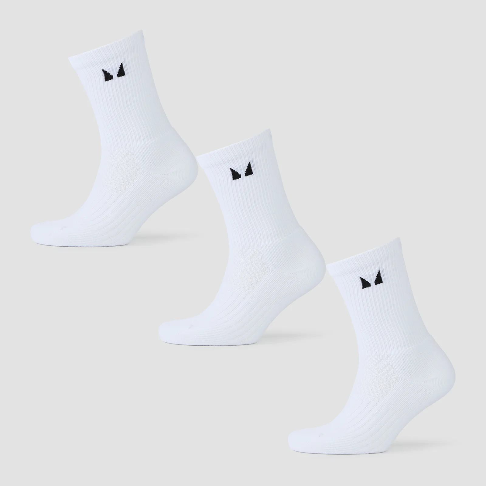 MP Running Socks (3 pack) - White - UK 6-8 Bilde 1