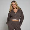 MP Women's Soft Touch Zip Through Hoodie - Chocolate