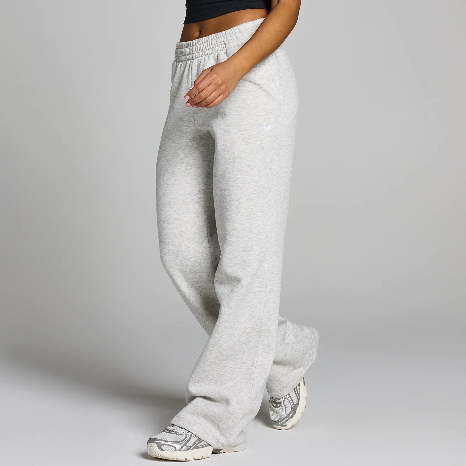 MP Women's Basics Tall Straight Leg Joggers - Light Grey Marl - M Bilde 1
