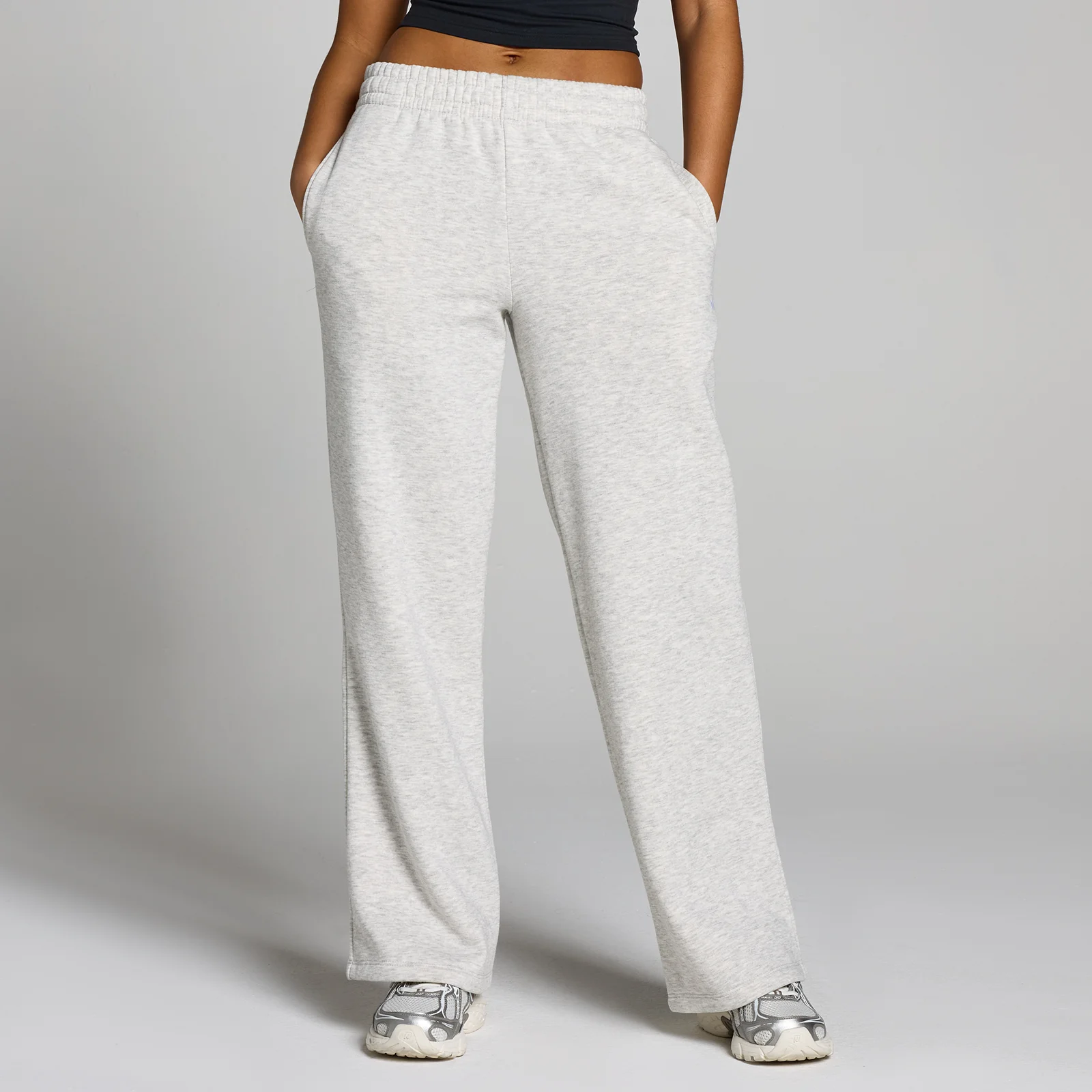 MP Women's Basics Straight Leg Joggers - Light Grey Marl - XS Bilde 1