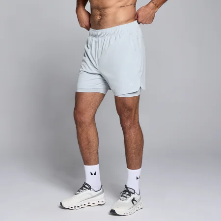 MP Men's Training 5" 2-in-1 Shorts - Pale Blue