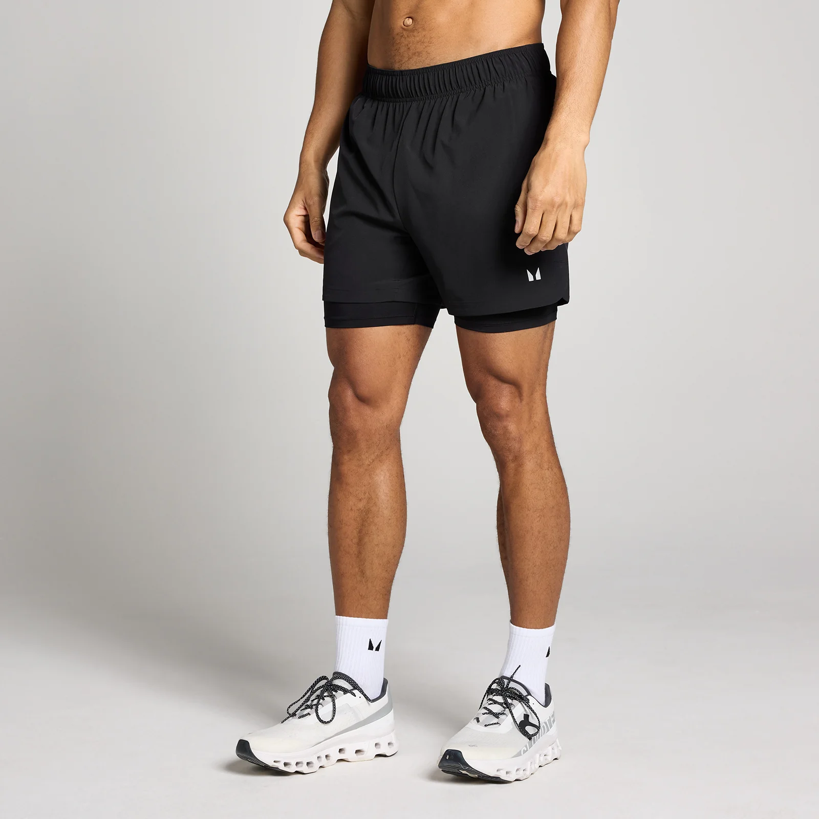 MP Men's 5" 2-in-1 Training Shorts - Black - XL Bilde 1