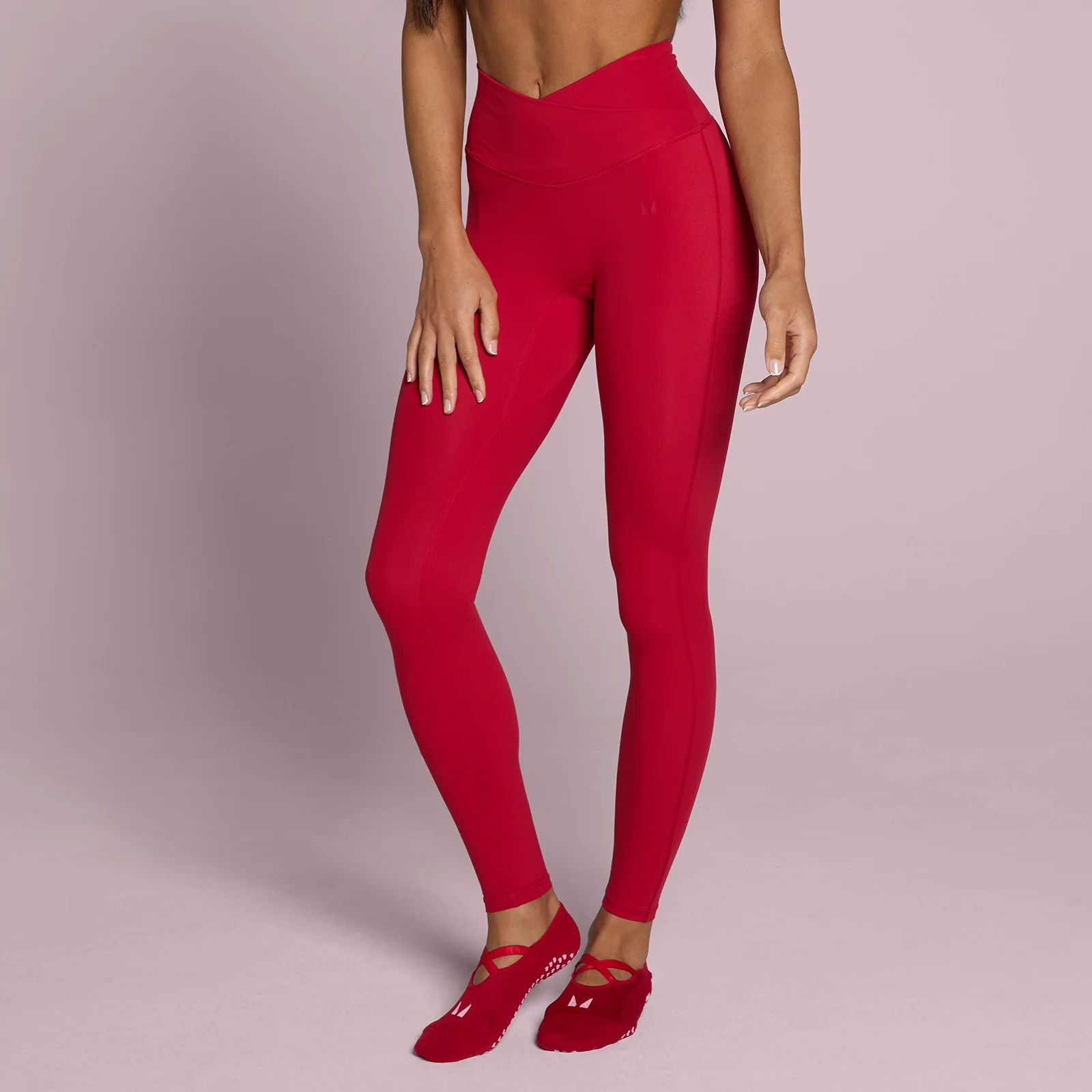 MP Women's Tempo Leggings - Rose Red - XL Bilde 1