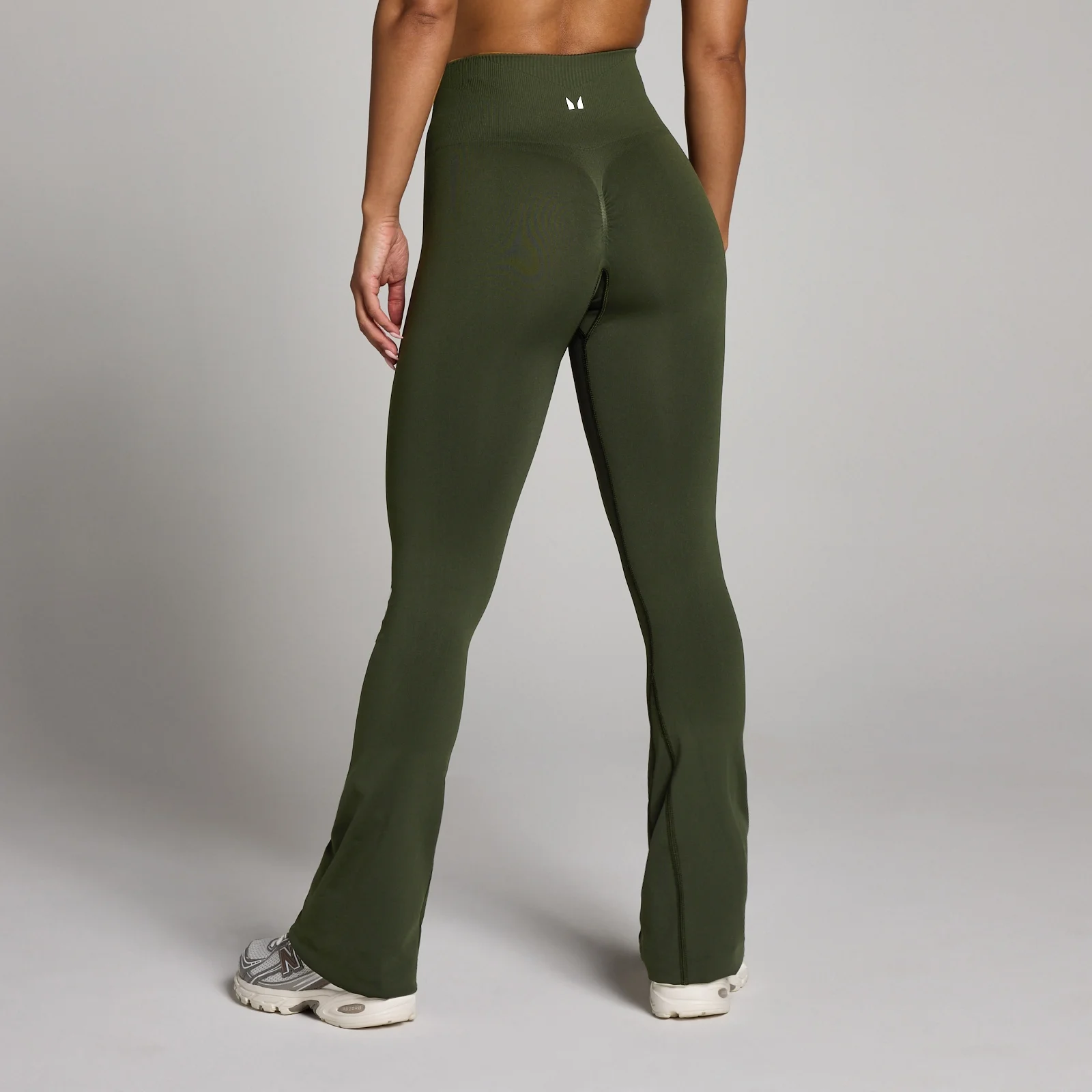 MP Women's Tempo Seamless Flared Leggings - Forest Green - XS Bilde 1