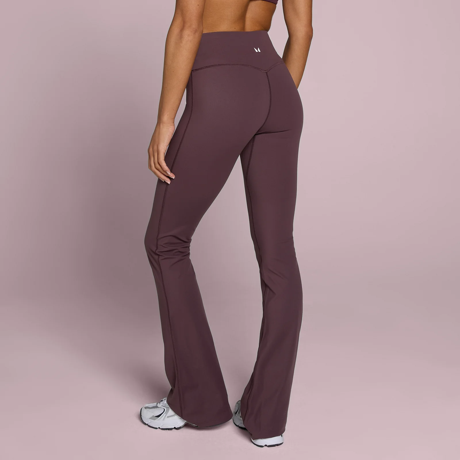 MP Women's Tempo Petite Flared Leggings - Fudge - L Bilde 1